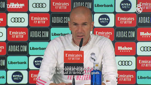  Zinedine Zidane: 'Benzema is an important player for us'